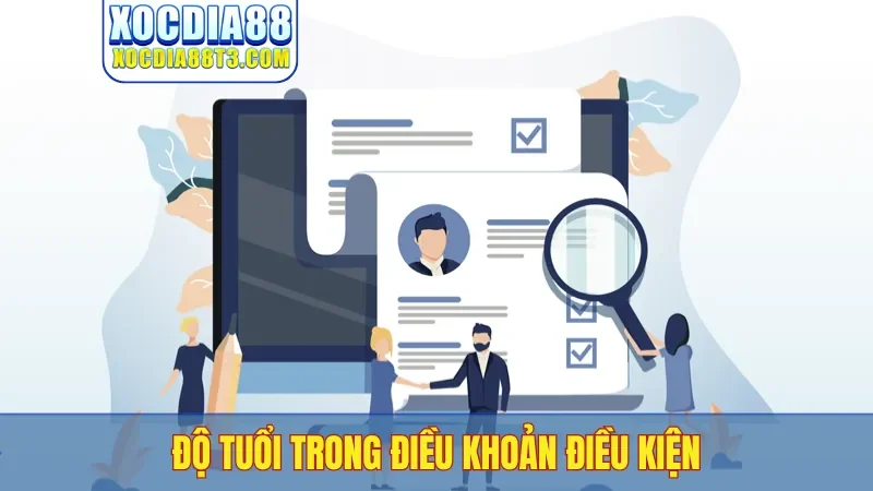 Độ tuổi trong điều khoản điều kiện