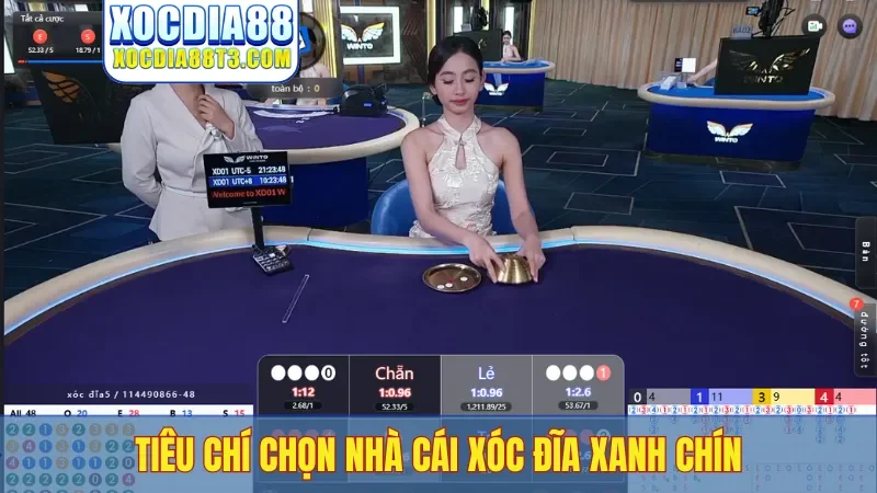 Tiêu chí chọn nhà cái xóc đĩa