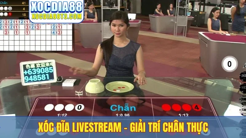 Xóc đĩa livestream